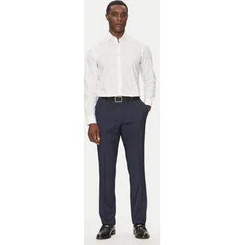 Pánské oblečení BOSS Košile H-Hank-Kent-C3-214 50538949 Bílá Slim Fit 44