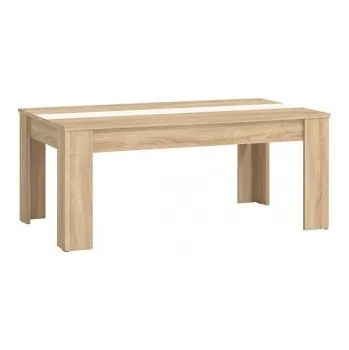 Konferenční stolek Konferenční stůl Prospera - dub sonoma/latte-bílá