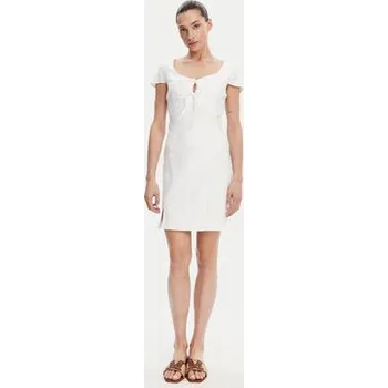 Dámské šaty Guess Letní šaty W5GK41 WH5L2 Bílá Regular Fit S
