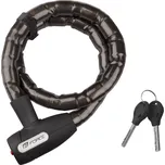 FORCE zámek LUX, článkový bez držáku 100cm/25mm, černý průměr: 24 mm