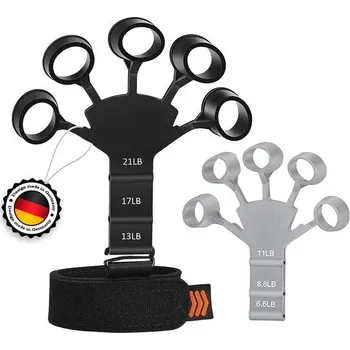Stayins Finger Trainer Posilovač rukou Posilovač předloktí Posilovač úchopu Nastavitelný posilovač