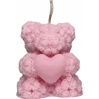 Svíčka Dekorativní sójová svíčka vanilka LIRKO 1 ks