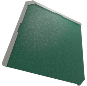 plechová krytina BELPROFILE Maloformátová krytina QUADRA BigStone RAL 6005 mechová zelená