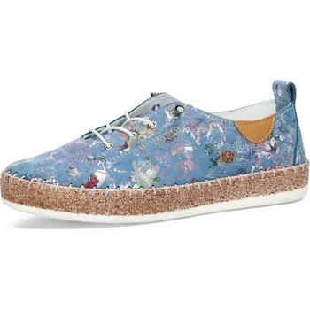 Dámské polobotky Robel dámské kožené polobotky - modré