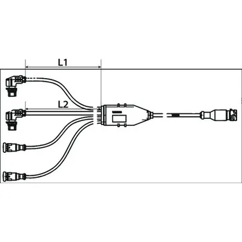 3D tisk Cable with Plug / Socket - 4493590230