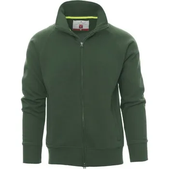 Pánská mikina Payperwear Pánská mikina Panama+ se skrytým celozipem Barva: Zelená, Velikost: 4XL