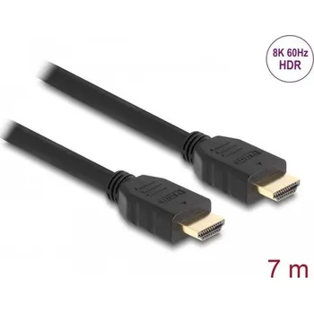 Video kabel Delock High Speed HDMI kabel, 48 Gbps, 8K 60 Hz, černý, 7 m 82005