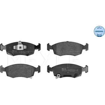 Brzdový systém Sada brzdových destiček, kotoučová brzda MEYLE 025 253 2317