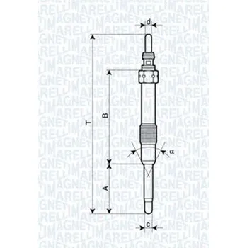 Autoelektrika Žhavící svíčka MAGNETI MARELLI UC43A