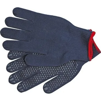 Sada nářadí Rukavice pracovní bavlněné PVC tečky 5párů