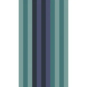 Tapeta Masureel Vliesová tapeta na zeď, zeleno-modrá, geometrická, pruhy, ROM503, Romance, Masureel, velikost 10,05 x 0,53 m