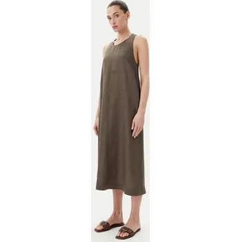 Dámské šaty Max Mara Leisure Letní šaty Douglas 2516221018 Zelená Relaxed Fit 46