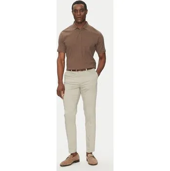 Pánské kalhoty BOSS Kalhoty z materiálu P-Kaiton1 50538828 Béžová Slim Fit 54