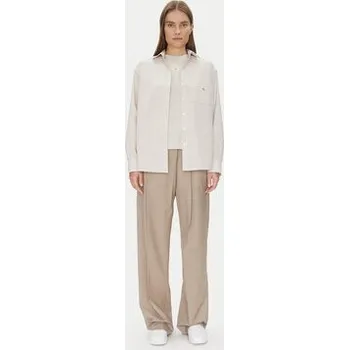 Pánská košile Calvin Klein Jeans Košile J20J224436 Béžová Relaxed Fit S