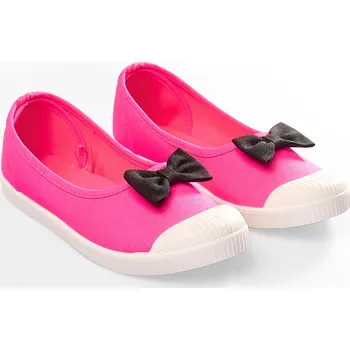 Dětská móda GATE Tenisky slip-on s mašličkou 29 425-0368/65