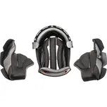 lícnice a klobouk pro přilby Cross Cup Two/Sonic Junior, CASSIDA, dětská (černá/šedá, vel. M), M142-1711-M