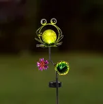 Haushalt international Solární zahradní zápich Žába 484634