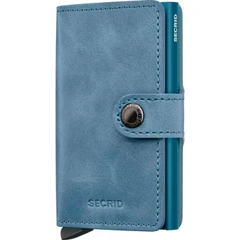 Peněženka Kožená peněženka SECRID Miniwallet Vintage Teal tyrkysová