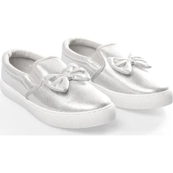 Dívčí obuv GATE Tenisky slip-on s mašličkou 30 425-0370/81