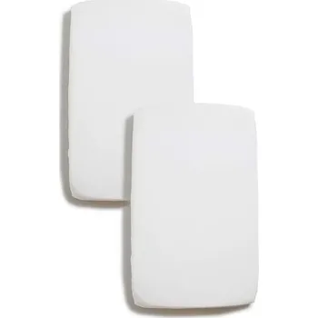 Kojenecká váha Niimo 2-balení prostěradla do dětské postýlky - prostěradla ze 100% bavlny, prodyšná prostěradla