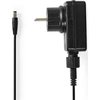 Příslušenství pro LED osvětlení Nedis WCPA122BK - Univerzální napájecí AC adaptér| 24 W | 12 V DC | 1.80 m | 2.0 A | 1 plug(s) | Černá WCPA122BK
