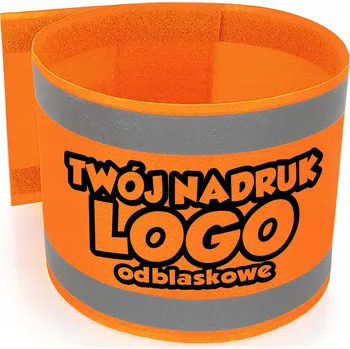 Široká reflexní páska 10 cm - vlastní nápis LOGO