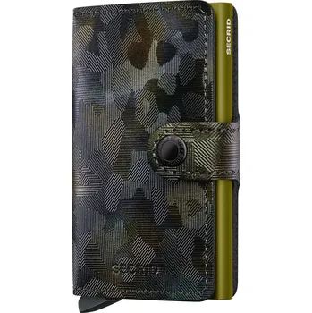 Peněženka Kožené pouzdro na karty SECRID Miniwallet Jungle Moss