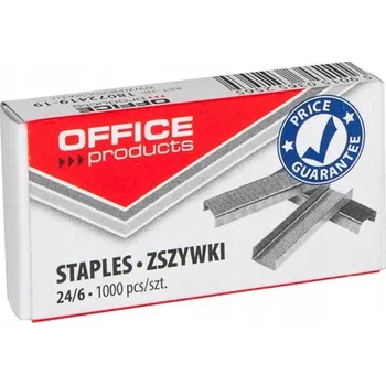 Spona do sešívačky Náplně do SEŠÍVAČKY Sada Spon - Sponky 24/6, 1000 ks Kancelářské potřeby