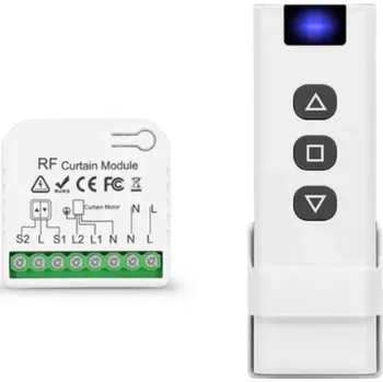 Sada domovního alarmu Maximin Ovladač + kontrolér pro žaluziové a další pohony, RF 433MHz