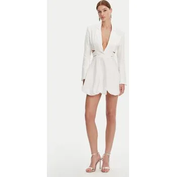 Dámské šaty Bardot Letní šaty 59860DB Bílá Regular Fit 14