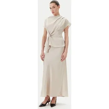 Dámská sukně Bruuns Bazaar Maxi sukně Joanelle BBW4296 Écru Regular Fit 38