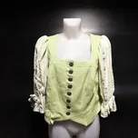 Dámská halenka Krüger 42 zelená s knoflíky