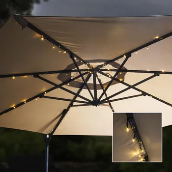 Osvětlovací technika Haushalt international Solární řetěz na slunečník 832336