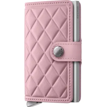 Peněženka Kožená peněženka SECRID PREMIUM Miniwallet Emboss Diamond Rose růžová