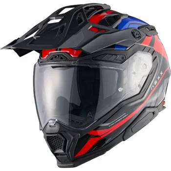 Helma na motorku Enduro helma na motorku Nexx X.WED3 Gobi modro-červená