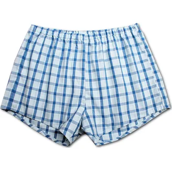 Trenýrky LUIZ Pánské trenýrky Maxim s podlatkem 673 - Světle modrá Velikost: 56