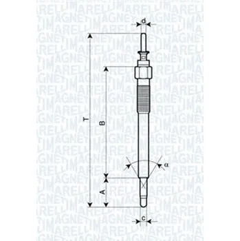 Autoelektrika Žhavící svíčka MAGNETI MARELLI UC58A