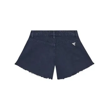 Dámské kraťasy Guess Džínové šortky J5RD16 WH1T0 Tmavomodrá Relaxed Fit 10Y