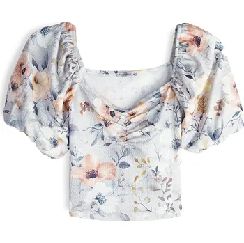 GATE Zkrácený květinový top 34 225-1625/40