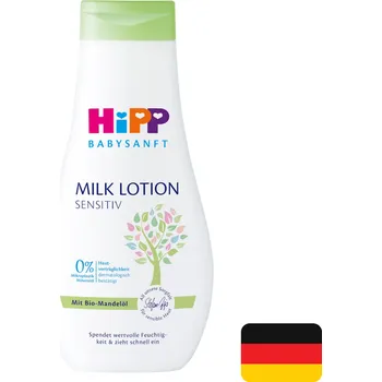 Tělové mléko HiPP BabySanft tělové mléko 350 ml Sensitiv (Dovoz: Německo)