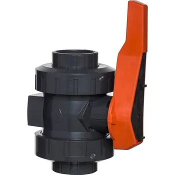 PWS - Professional Water System PVC Kulový ventil II, 2x lepený spoj, 90 mm
