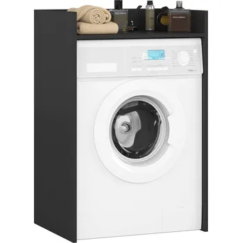 Koupelnový nábytek Skříňka na pračku FIN černá