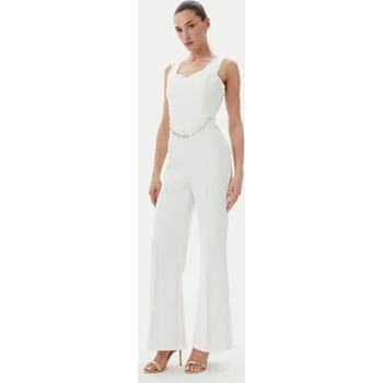 Dámský overall Rinascimento Overal CFC0019844002 Bílá Regular Fit S