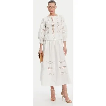 Dámská halenka Liu Jo Halenka WA5257 T4853 Bílá Relaxed Fit 44