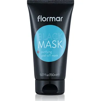 Pleťová maska flormar Black Mask slupovací maska proti černým tečkám 150 ml