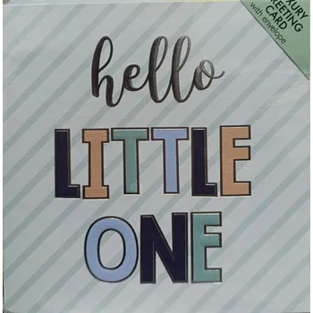 Přání HELLO LITTLE ONE (Ahoj, maličký/á)