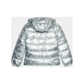 Guess Zimní bunda J3BL06 WBVE0 Stříbrná Regular Fit 12Y