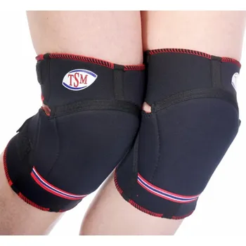 Fotbalový chránič Bandáž na koleno TSM KNEE PROTEC (PAIR) 2157-schwarz Velikost S