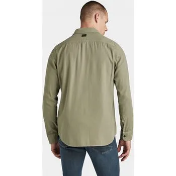 Pánská košile G-Star Raw Košile Marine D24963-D454 Zelená Slim Fit L