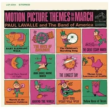 Hudba CD Paul Lavalle: Motion Picture Themes On The March 2016